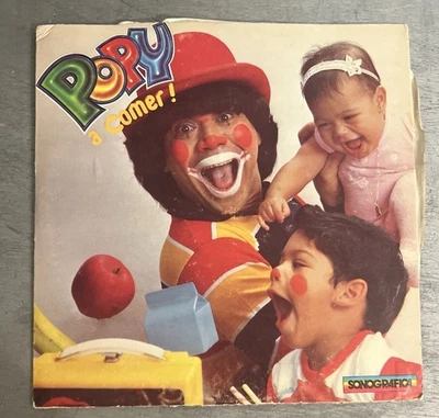 Popy-“A Comer”-33 RPM Sonografica 1983 Vinyl Record Latin Spanish Foto 1 de 4