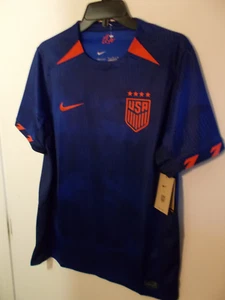 New Mens XXL Nike USA Soccer 4 Star Blue Jersey DR3971-406 $95 - Picture 1 of 3