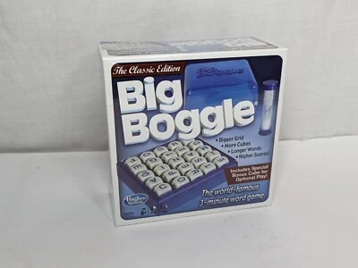 HASBRO Big Boggle - The Classic Edition 2017, New & Sealed - Bonus Cube - Image 1 of 4