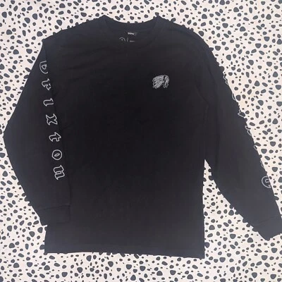 Brixton Longsleeve Graphic Print T-shirt, Mens LS Skateboard Tee, Size S - image 1 of 4