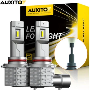 AUXITO LED Fog Light Bulbs 9145 H10 9140 White for Ford F150 F250 F350 2004-2021 - Picture 1 of 15