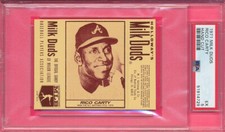 PARTIAL BOX PSA 5 RICO CARTY 1971 MILK DUDS HAND CUT GRADED VINTAGE RARE *TPHLC