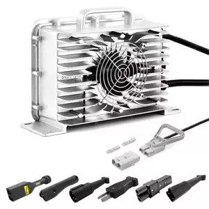 6 in 1 36 Volt 18A Battery Charger Multi-Plug for EZGO Club Car Yamaha Golf Cart - Picture 1 of 16