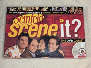 Seinfeld Scene It DVD Trivia Game by Mattel 2008 Complete Sealed Cards Excellent - Picture 1 of 9