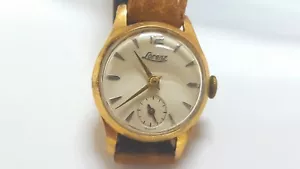 Vintage Forenz gebrauchte Damen-Armbanduhr 18 Karat Gelbgold - Bild 1 von 4