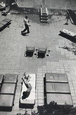 Garry winogrand: Beverly Hilton, impressão 1964/Prata/Ptd 1979/Assinado!!!
