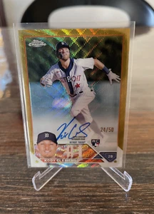 Kody Clemens 2023 Topps Chrome Gold Wave Refractor Rookie Card RC Auto /50 - Picture 1 of 2