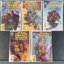 Star Wars Tales o/t Jedi Redemption #1-5 Dark Horse 1998 Complete Set! VF-NM+!
