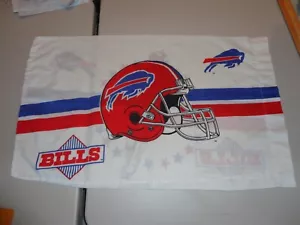 Federa cuscino vintage Buffalo Bills NFL Football 1992 doppia faccia federa - Foto 1 di 3