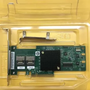 Genuine LSI 6Gbps SAS HBA LSI 9200-8i = (9211-8I) IT Mode ZFS FreeNAS unRAID - Picture 1 of 3