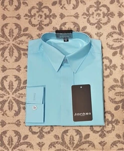 Camisa de niño camisa de manga larga camisa de ocio fiesta camisa de algodón bautismo talla 68-122 - Imagen 1 de 1