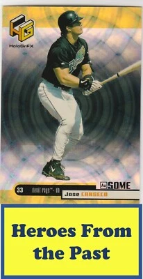 1999 Upper Deck HoloGrFX: AuSome #55 Jose Canseco 060-M - Image 1 of 2