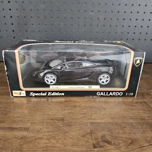 Maisto Lamborghini Gallardo 1:18 SPECIAL EDITION Black #31655 New - Picture 1 of 8