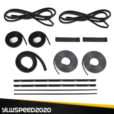 Door Window Trim Molding Seal Garnish Whisker Fit For Suzuki Samurai SJ410 SJ413 - Image 1 of 4