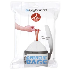 NEW Brabantia PerfectFit Bags Code J 20-25L 40pk - Picture 1 of 1