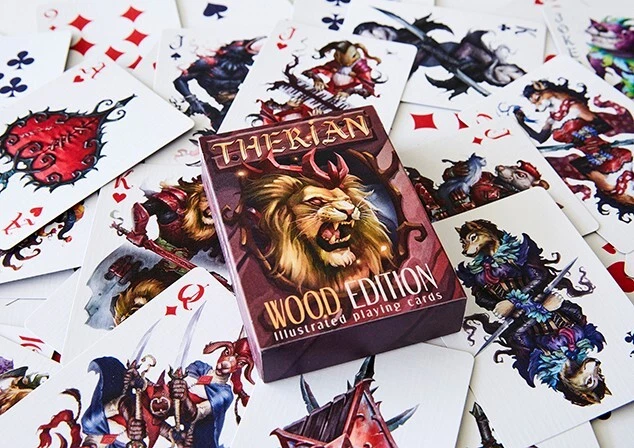 Therian Playing Cards - USPCC - Unique artistic playing cards. - Image 1 of 4