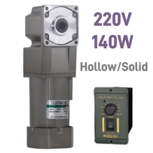 220V CW/CCW Right Angle AC Reduction Motor Large Torque Electric Gear Motor 140W - Picture 1 of 10