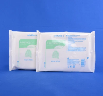 2x Esemtan Waschhandschuhe hautschonend Ganzkörperwaschung je 10 St PZN 10131364