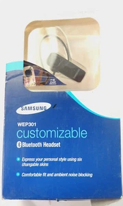 Samsung WEP301 Bluetooth Headset - Picture 1 of 8