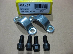 Moog Universal Joint U Bolt Clamp Kit Precision 437-10 Driveshaft Strap 43710 - Picture 1 of 1