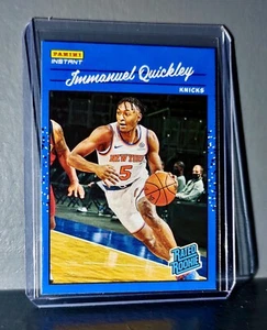 Immanuel Quickley 2020-21 Panini NBA #24 Rated Rookie Retro Card 1/3558 Knicks - Picture 1 of 2