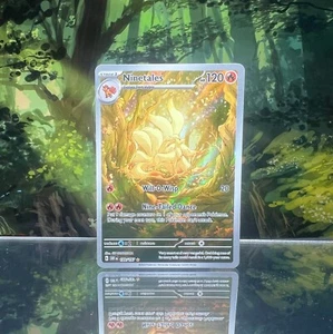 Pokémon TCG Ninetales Sv03: Obsidian Flames 199/197 Holo Illustration Rare Mint! - Picture 1 of 2