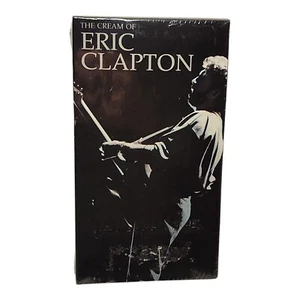 Eric Clapton The Cream Of VHS Tape 1989 Polygram Music New Sealed - Picture 1 of 9