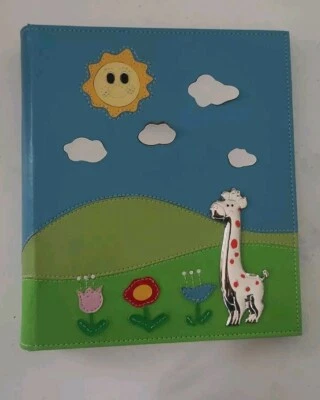 Album fotografico 22 x 25 cm Con Inserto Giraffa In Argento - Immagine 1 di 4