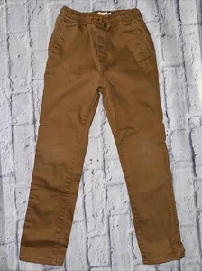Mini Boden Boys Light Brown Pull On Pants Size 9Y Chino - Picture 1 of 6