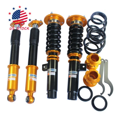 For 99-2005 BMW E46 328 325 330 Dampers Springs Coilovers Shock Lowering Kit 4× - Image 1 of 4