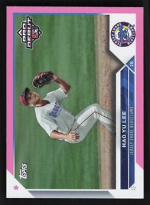 2023 Topps Pro Debut Hao Yu Lee PD-116 Pink Holo Foil /199 Phillies 