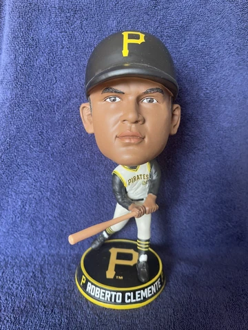 Roberto Clemente Pittsburgh Pirates Bighead VARIANT BOBBLE NEW ORIG FOCO NIB Cover