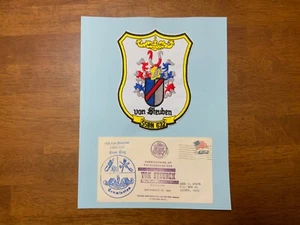 Navy Ballistic Missile Submarine Patch First Day Cover FDC USS Von Steuben - Picture 1 of 5
