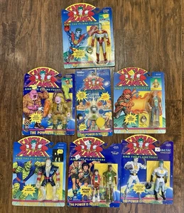 Captain Planet and the Planeteers Konvolut 7 Tiger Spielzeug 1991 Vintage - Bild 1 von 17