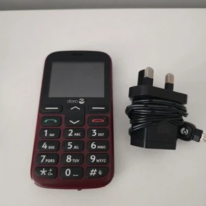 Doro 1380 Mobile Phone Unlocked 2G Dual Sim Function 2.4 Inch Display - Afbeelding 1 van 11