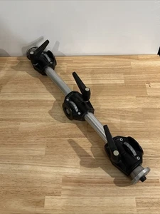 Manfrotto 131DD Tripod Accessory Arm With 3 Heads (Black) - - Picture 1 of 5