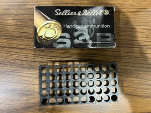 Lot of 5 Sellier & Bellot 38 special 50 round empty ammo boxes with trays - Picture 1 of 2
