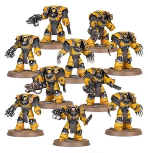 GW 40K - 30k The Horus Heresy Legion Cataphractii Terminators x10 New on Sprue - Picture 1 of 2