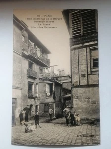 CPA 75 PARIS - Sur les bords de la Bièvre - Passage Moret - Imagen 1 de 2