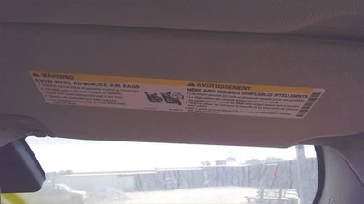 Passenger Right Sun Visor Fits 10-17 EQUINOX 9333796 - Imagem 1 de 4