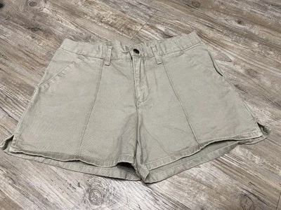 Pantalones Cortos Mujer Juniors Talla 9 Xhileration Caqui Con Bolsillos  Foto 1 de 4