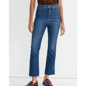 Madewell Jeans Women’s 29 Cali-Demi Boot Cropped Modern Flare - Picture 1 of 10