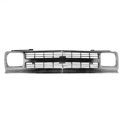 For Chevy S10 Blazer 1991 1992 Grille | Chrome / Black | GM1200147 | 15675049 Foto 1 de 2