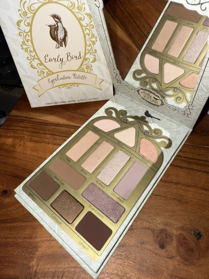 NIB Pretty Vulgar - EARLY BIRD Eyeshadow Palette - DISCONTINUED NIB - Image 1 of 1