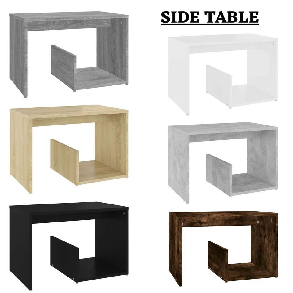 Modern Side Table Display Coffee Table Sofa Lamp Table Living Room Furniture - Image 1 of 1