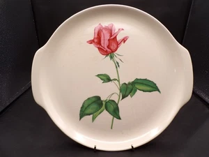 Vintage Betsy Rose Harmony House Rare Handled Round Serving Platter 13.5" K25 - Picture 1 of 8
