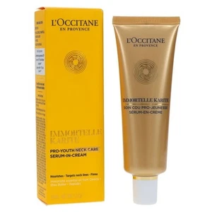 L'Occitane Immortelle Karite Pro-Youth Neck Care Serum-in-Cream ~ 1.7 Oz / 50mL - Picture 1 of 2