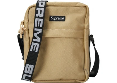 SUPREME Bolso de Hombro SS18 Caqui Unisex Hombre y Mujer Envío Gratis Foto 1 de 4