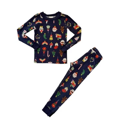 Adornos de reliquia Hanna Andersson pijama largo John talla 5 Foto 1 de 4