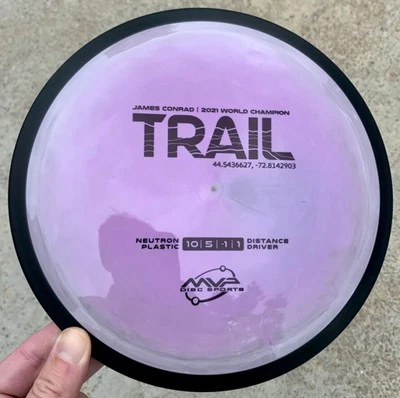 Axiom MVP Neutron Trail Transitional Color Swirl Au Natural Conrad Line Disc Gol - Image 1 of 4